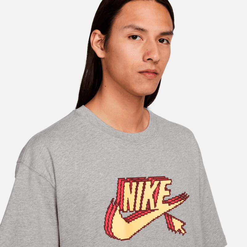 Remera Nike Sportswear de Hombre Gris