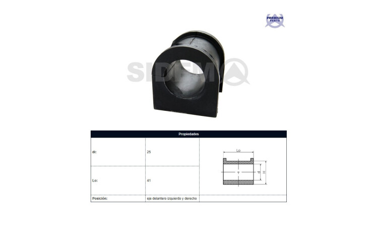 Buje Mitsubishi L200 01-06 Der/Izq Buje Mitsubishi L200 01-06 Der/Izq