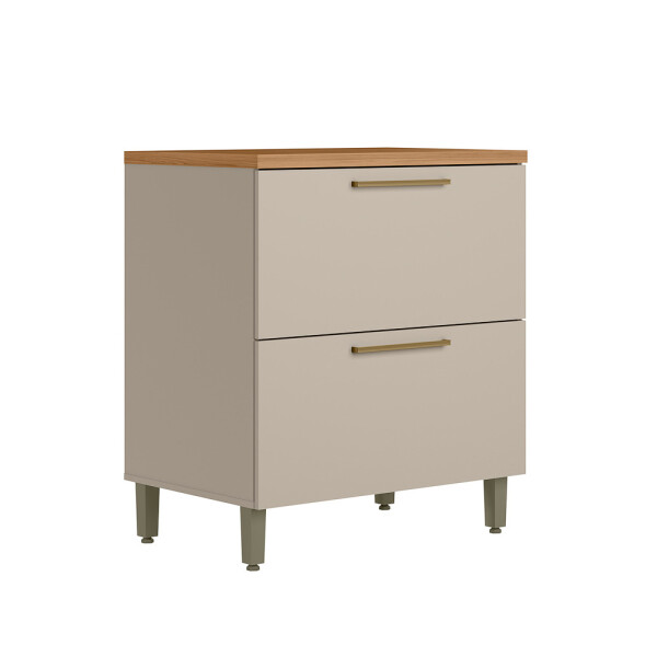 MODULO BAJO MESADA DOS CAJONES MODELO ATENA Modulo Bajo Mesada Dos Cajones Modelo Atena