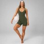 Enterizo Pureluxe TlcJumpsuit 4" Mujer Dark Olive