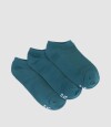 Nuevo pack x 3 deportiva colores lisos Verde petroleo