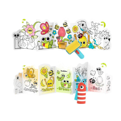 Juego de Baño Libro mágico de Spray 'N' Roll Yookidoo Juego de Baño Libro mágico de Spray 'N' Roll Yookidoo