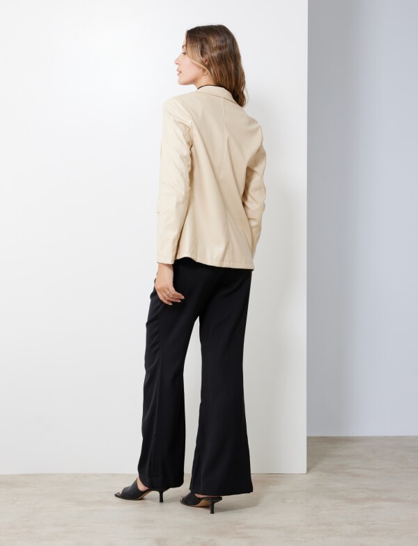 Blazer Eco Cuero BEIGE