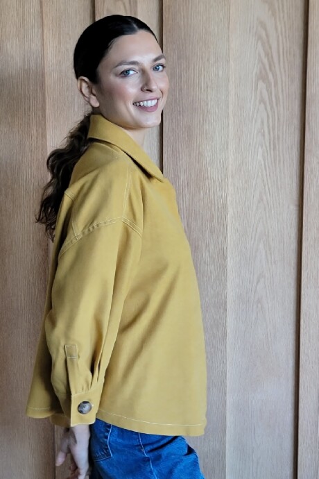 Sobrecamisa Renata Mostaza