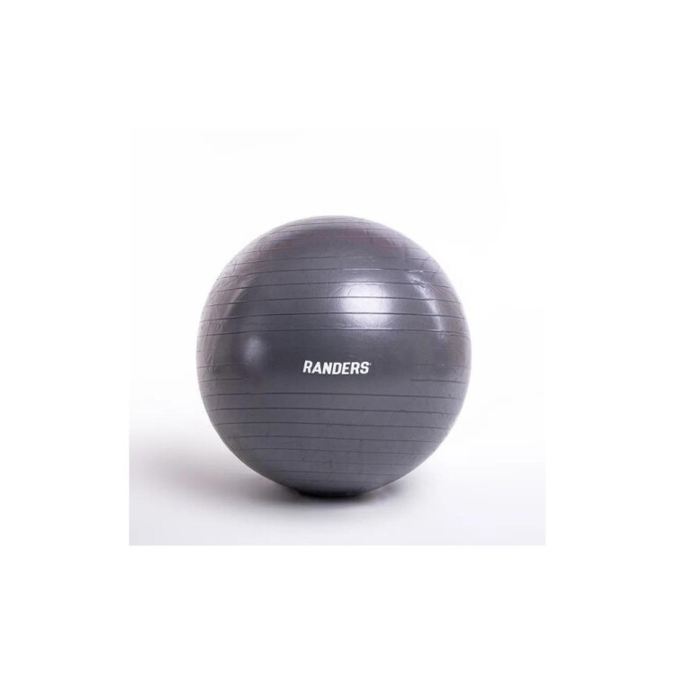 PELOTA PILATES YOGA 65CM GRIS