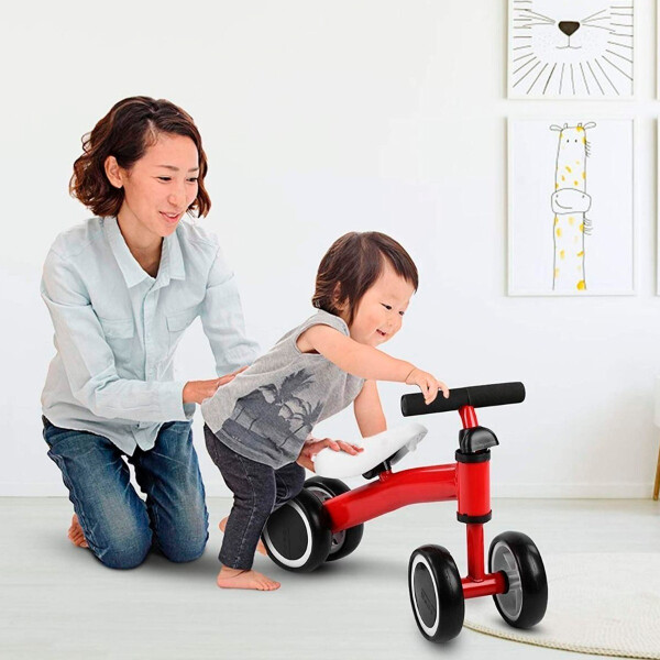 Triciclo Chivita Buggy Bebé 10-24 Meses Andador Bicicleta variante color ROJO