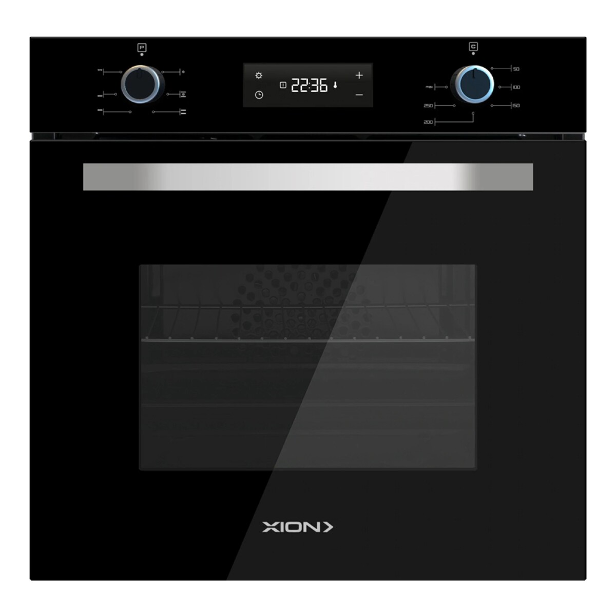 Horno de empotrar digital Negro Xión XI-HDE80B-CU 