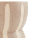Maceta JERRY Ø14xA13cm beige con rayas Maceta JERRY Ø14xA13cm beige con rayas