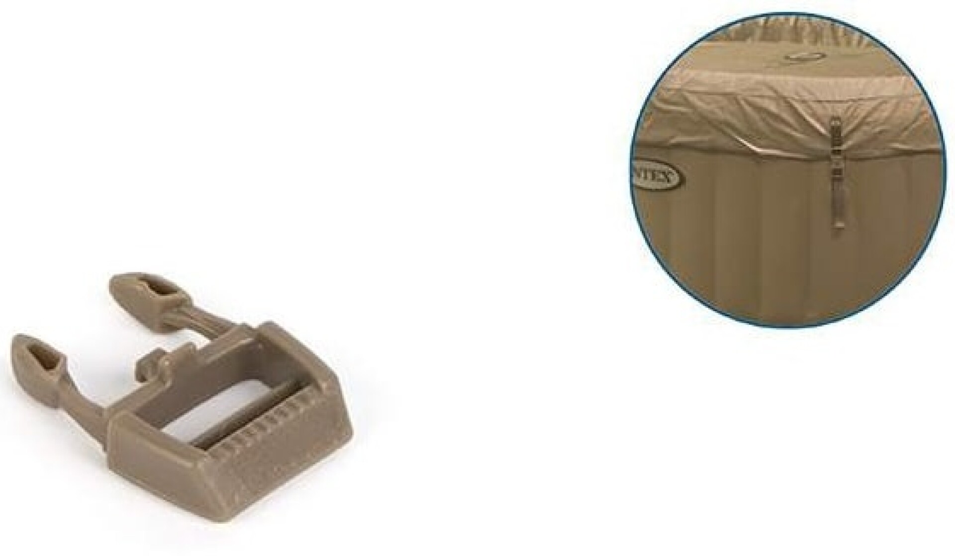 INTEX REPUESTO CIERRE SEGURIDAD MACHO COBERTOR PURESPA KHAKI 