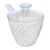 Azucarero Plástico Twist con Cuchara 300ml AZUL