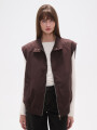 Chaleco Thara Chocolate