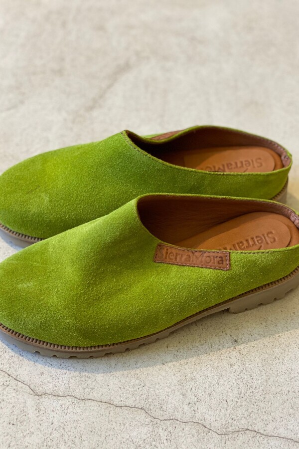 Flat Shoes Verde Manzana