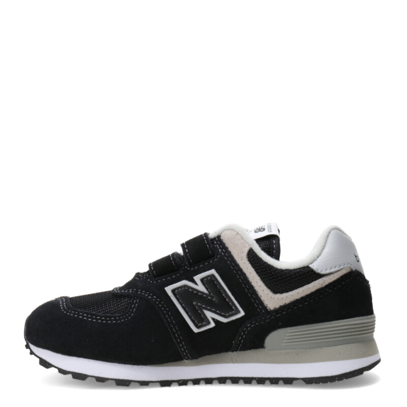 Championes de Niños New Balance Classic 574 Negro - Gris