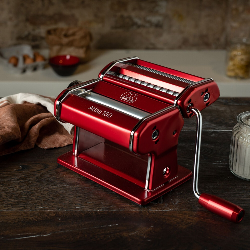 MARCATO MAQUINA PARA PASTA ATLAS 150 ROJO MARCATO MAQUINA PARA PASTA ATLAS 150 ROJO