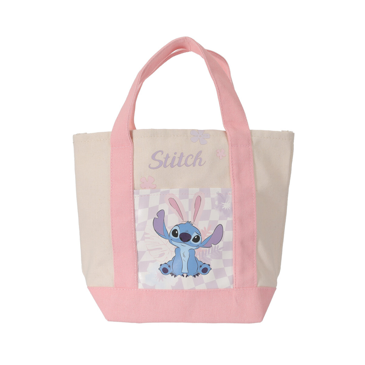 Bolso Stitch - rosa 