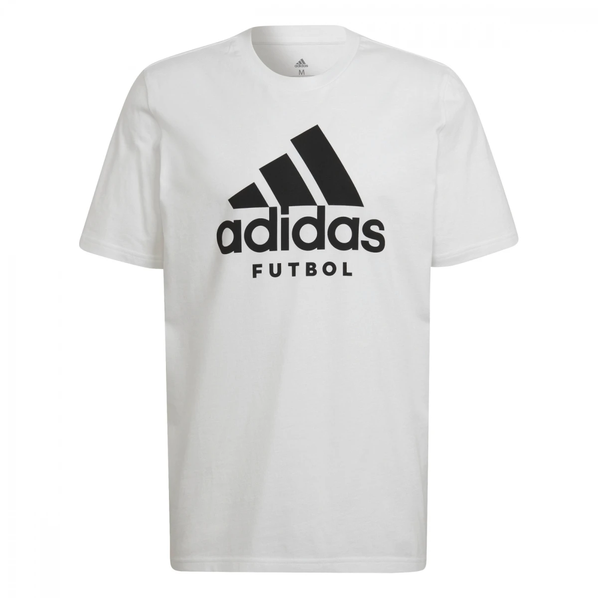 Camiseta Futbol Logo de Hombre - Blanco 