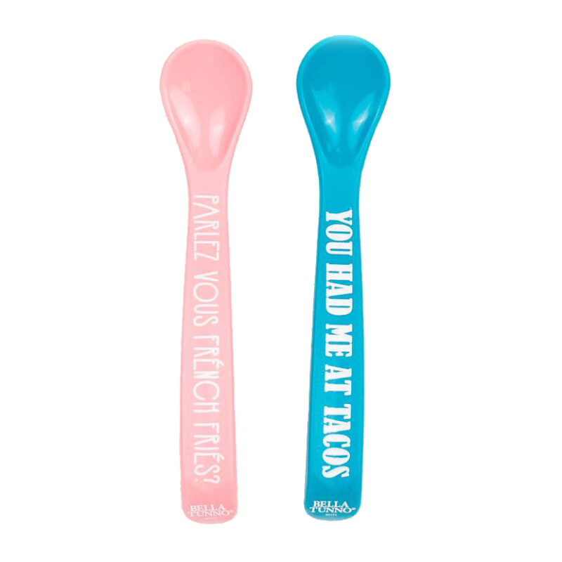 Set x2 cucharas de silicona You Had Me at Tacos