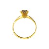 Anillo Solitario-Oro bajo-Piedra Zirconia-AN8056 conpiedra
