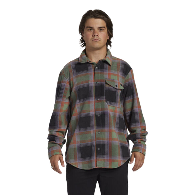 Camisa Ml Billabong Furnace Flannel - Patron Camisa Ml Billabong Furnace Flannel - Patron