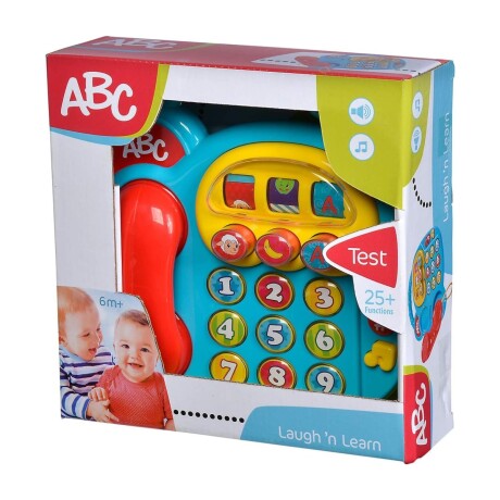 Juguete Teléfono Colorido Abc Música y Sonidos 001