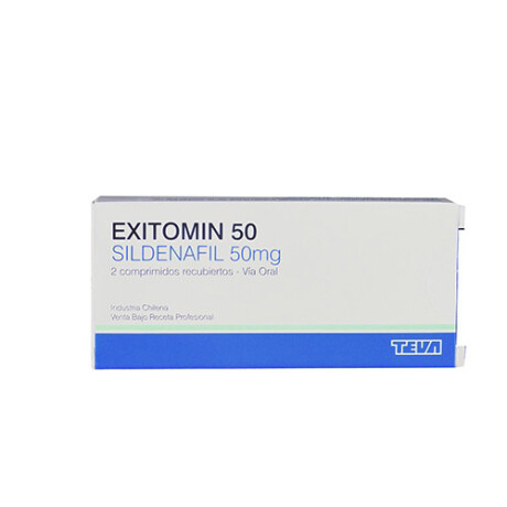 Exitomin Teva 50mg 2 Comprimidos Exitomin Teva 50mg 2 Comprimidos