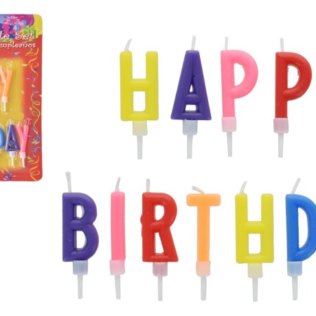 Velas para cumpleaños. Velas para cumpleaños.