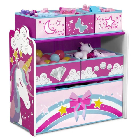 Organizador unicornio de 6 contenedores Organizador unicornio de 6 contenedores