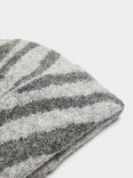 Gorro Estampado Animal Con Dobladillo multicolor