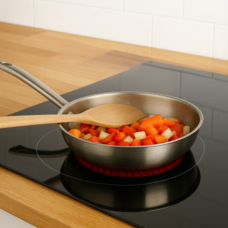 Sarten Vitrocor de Acero Inoxidable 28 cm Lacor Sarten Vitrocor de Acero Inoxidable 28 cm Lacor