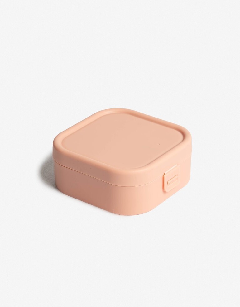 Rega Varios Check Out Caja Organizadora De Bijou - Rosa Polvo