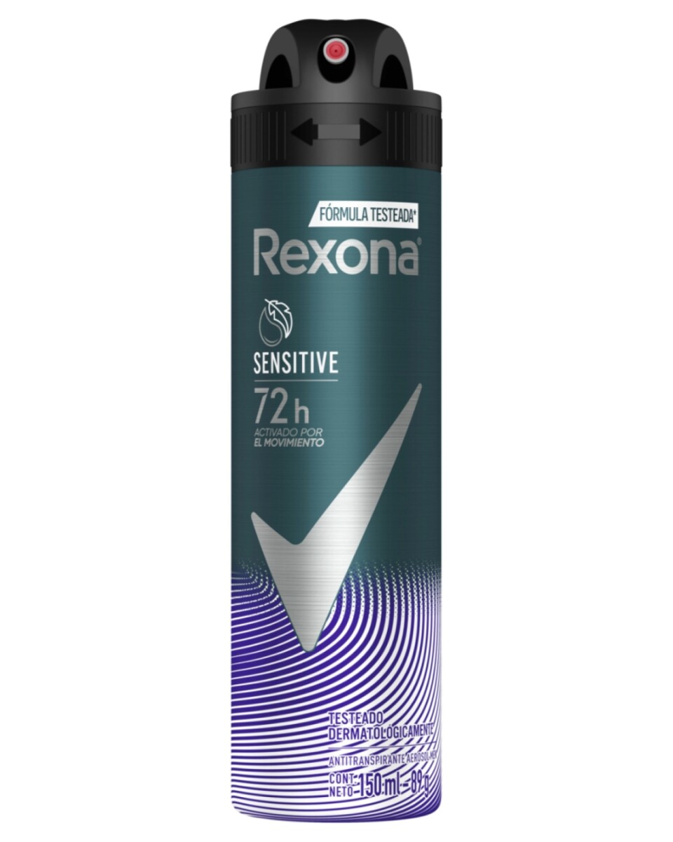Rexona Desodorante Aerosol Men Sensitive 150ml â€“ Desodorante Rexona men sensitive 150 ml 
