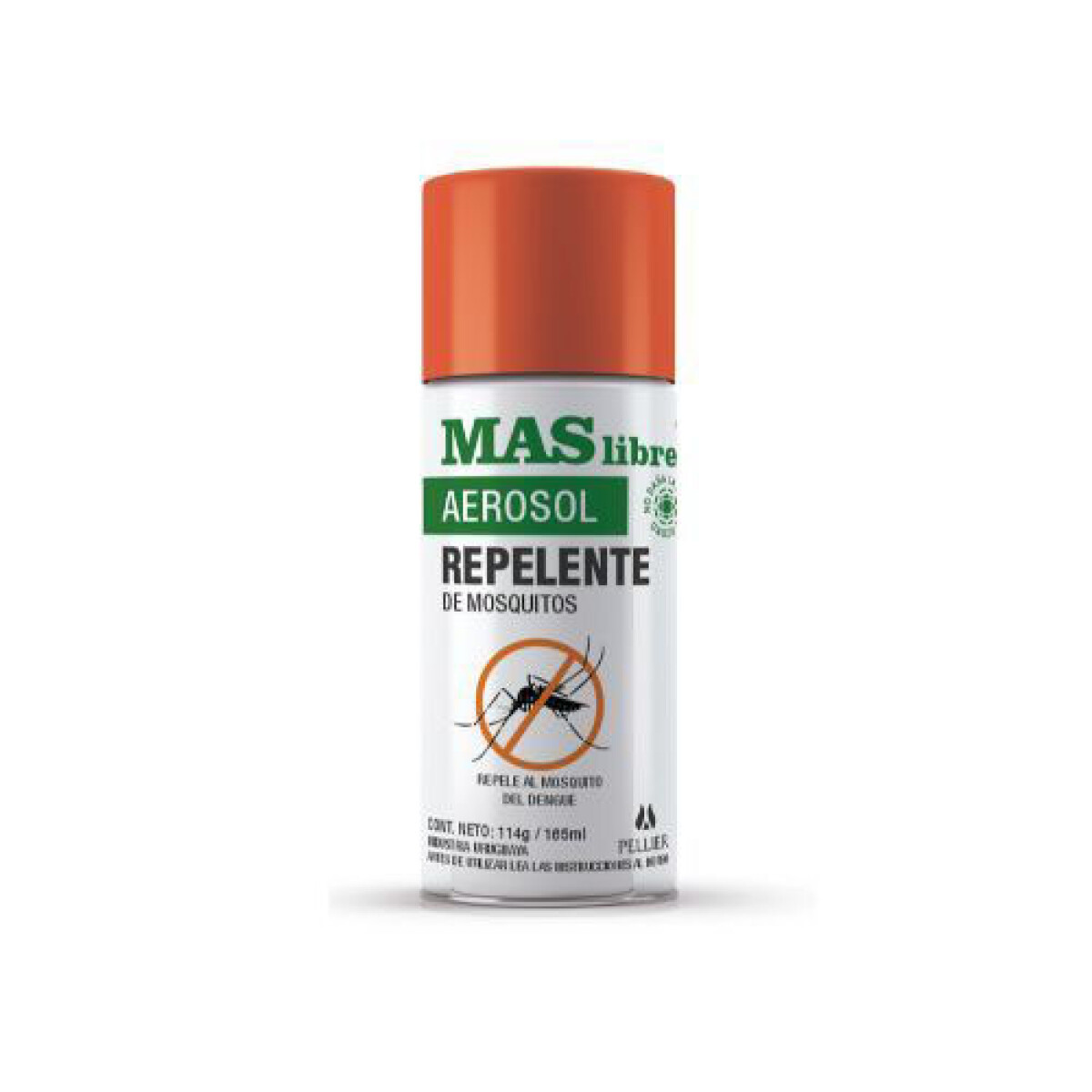 Mas Libre Repelente en Aerosol 165 ml 