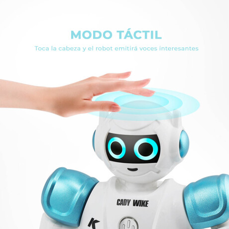 Robot Cady Wike 28cm Juguete Interactivo Cont Remoto Jug030101