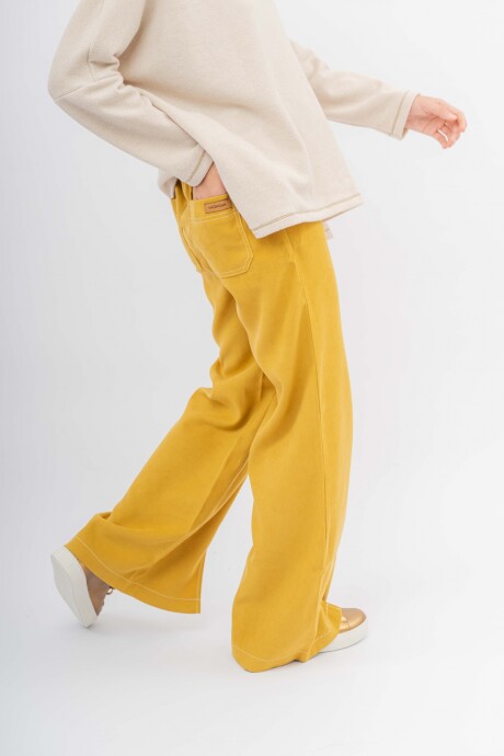 Pantalón Ford Pana fina Mostaza