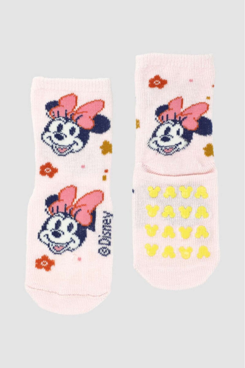 Medias individuales algodón bebe con abs minnie - Variante 26 