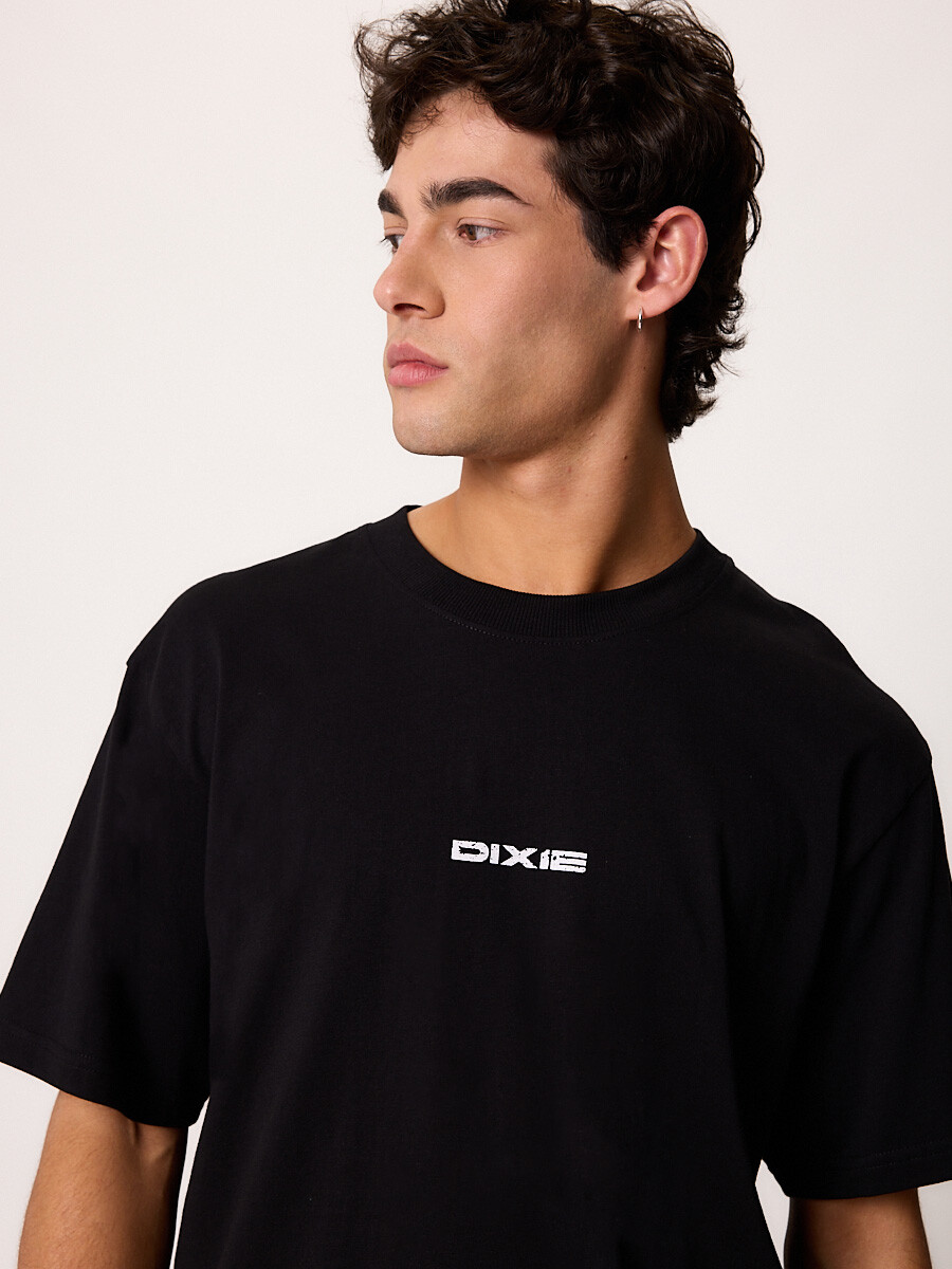 T-SHIRT M/C ODYTE DIXIE Negro