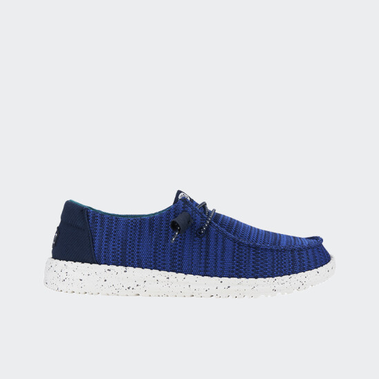 Calzado Hey Dude Wendy Sport Mesh Azul