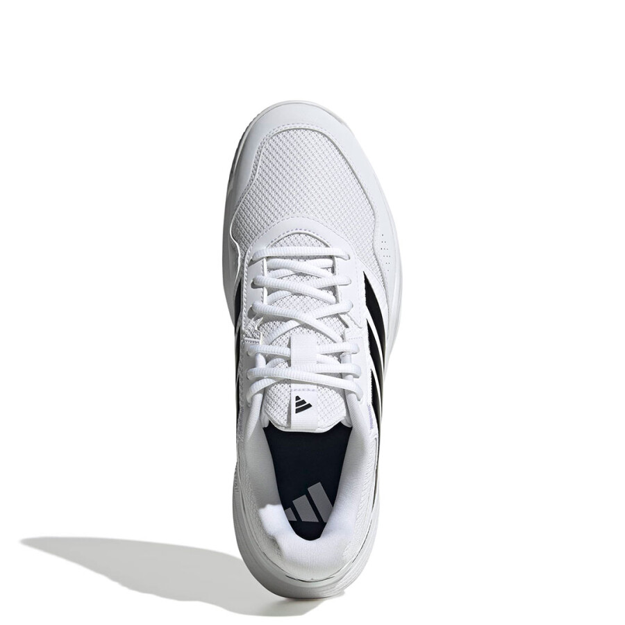 Championes de Hombre Adidas Game Court 3 All Blanco - Negro
