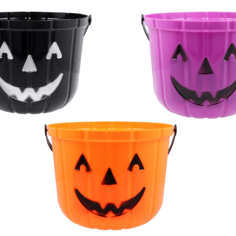 Balde plastico de Halloween Balde plastico de Halloween