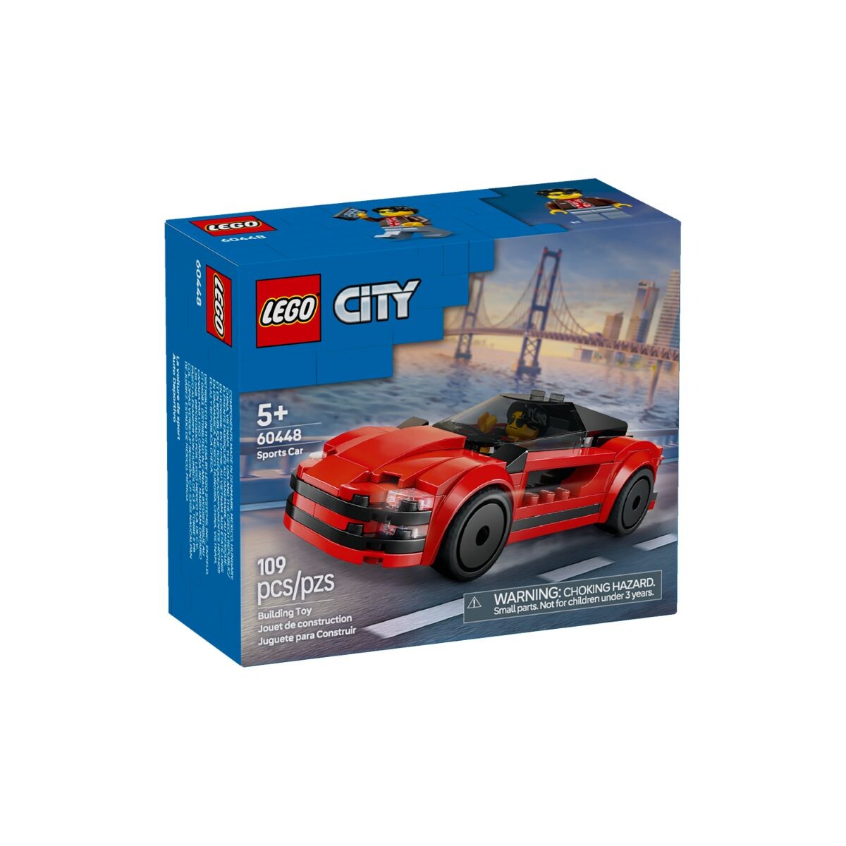 Lego City Auto Deportivo Rojo 