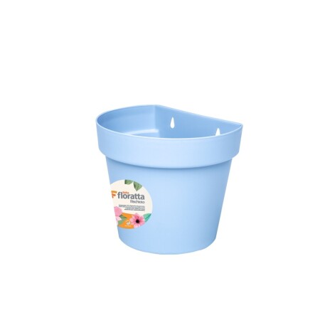 MACETA DE PARED "FLORATTA" 6 LTS CELESTE