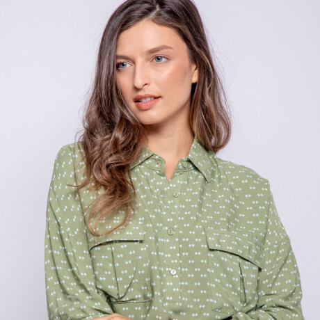 BLUSA GANDA Verde Hierba