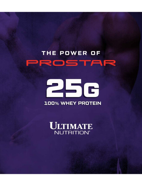 Suplemento Prostar 100% Whey Protein Ultimate Nutrition 2Lb Vainilla