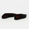 Ballerina Berta En Cuero Nobuk Negro
