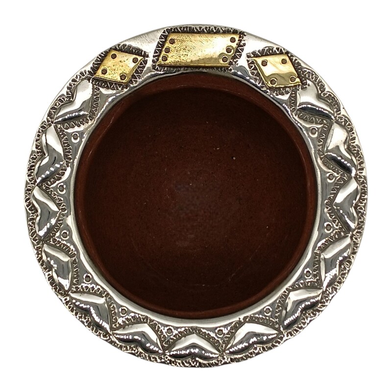 Mate camionero con apliques en oro - ALPACA - 07 marrónuniforme