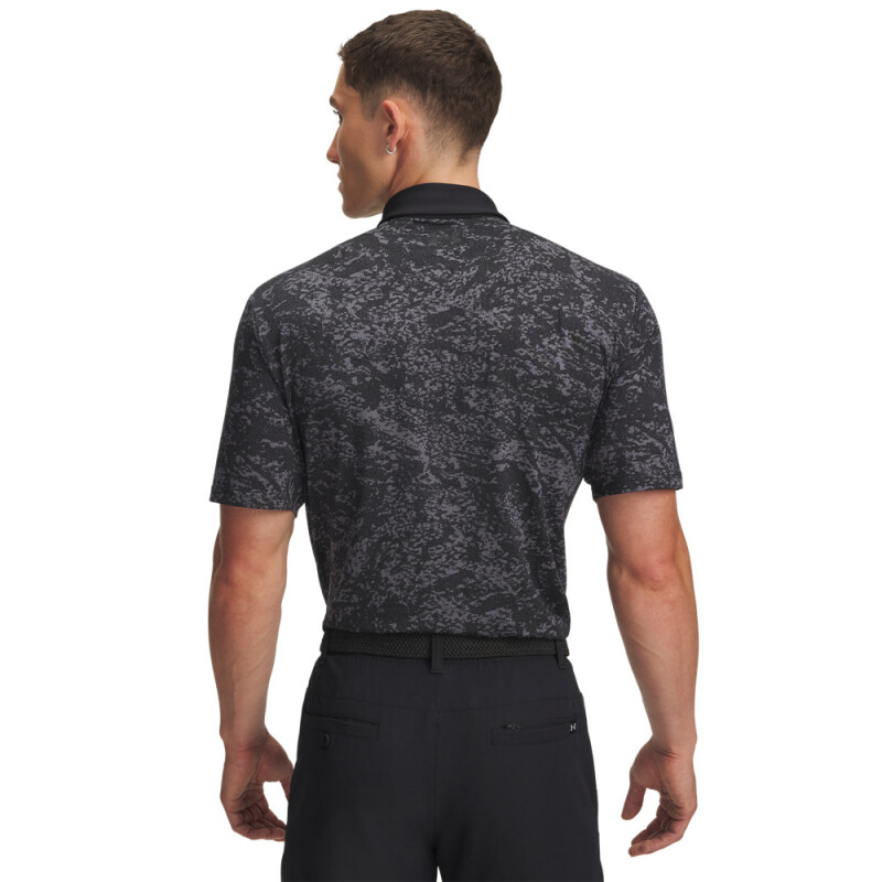 UA Playoff 3.0 Printed Polo BLK-015