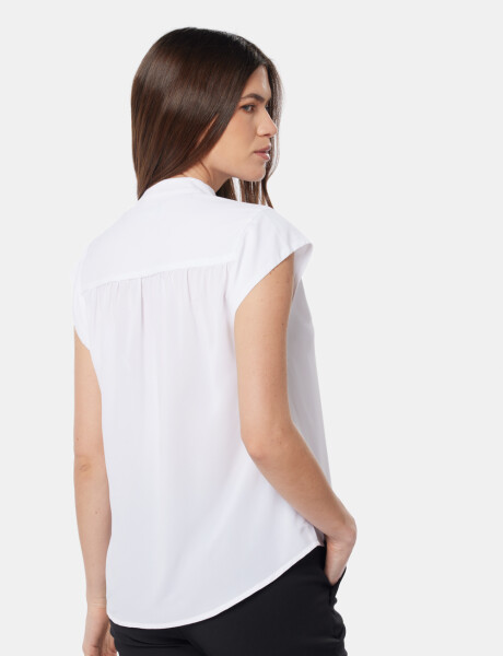 BLUSA MANGA CORTA Blanco