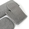 SET DE MANOPLA GRIS 3PZAS Unica