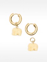 Aros Con Elefantes beige