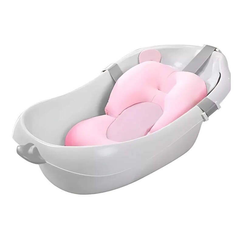 Colchon Flotador Baby Splash Premium Float para baño Rosa